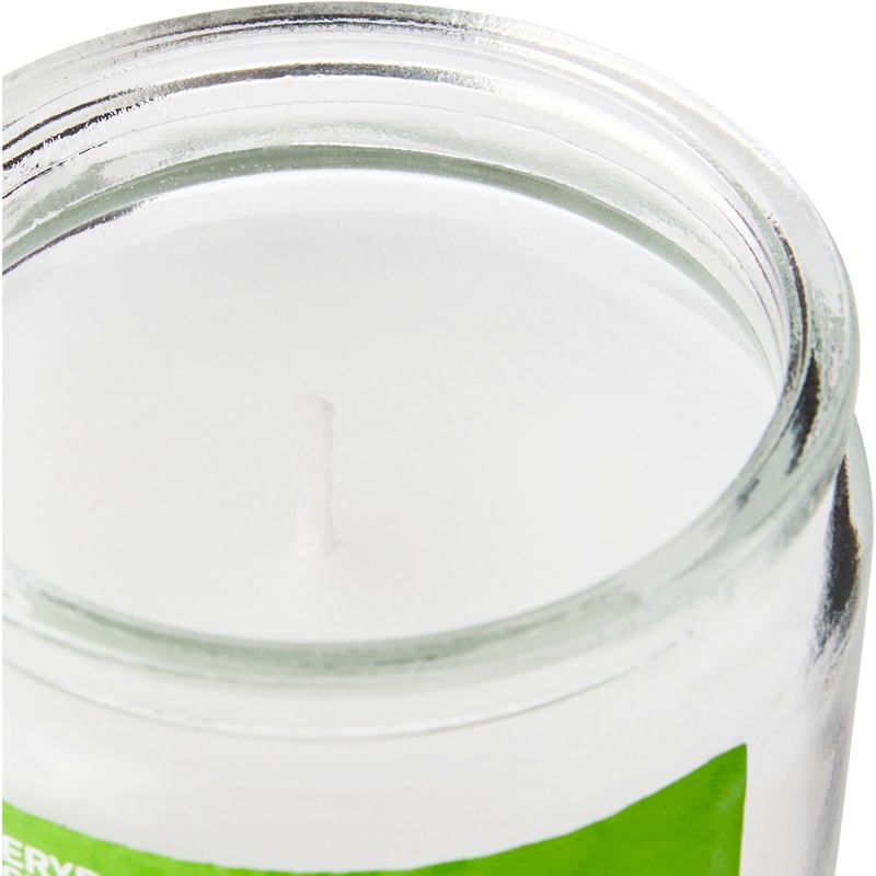 Unscented Glass Jar Candle