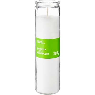 Everyday Essentials Glass Pillar Candle 1 ea, $9.00/1ea
