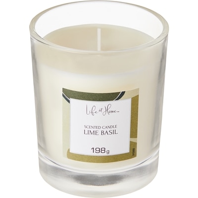 Scented Candle Lime Basil