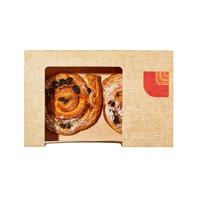 null Brioche aux raisins paquet de 2 178 g, 1,29 $/100g