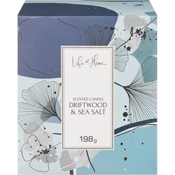 Life at Home Scented Candle Driftwood & Sea Salt 1 ea, $10.00/1ea