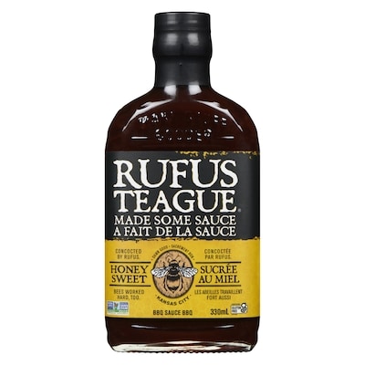 Rufus Teague Honey Sweet BBQ Sauce 330 ml, $2.72/100ml