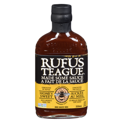 Rufus Teague Honey Sweet BBQ Sauce 330 ml, $2.72/100ml