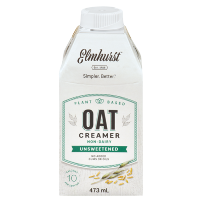 Elmhurst Oat Creamer Unsweetened 473 ml, $2.11/100ml