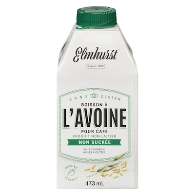 Elmhurst Crémette À L'Avoine Non Sucrée 473 ml, 2,11 $/100ml