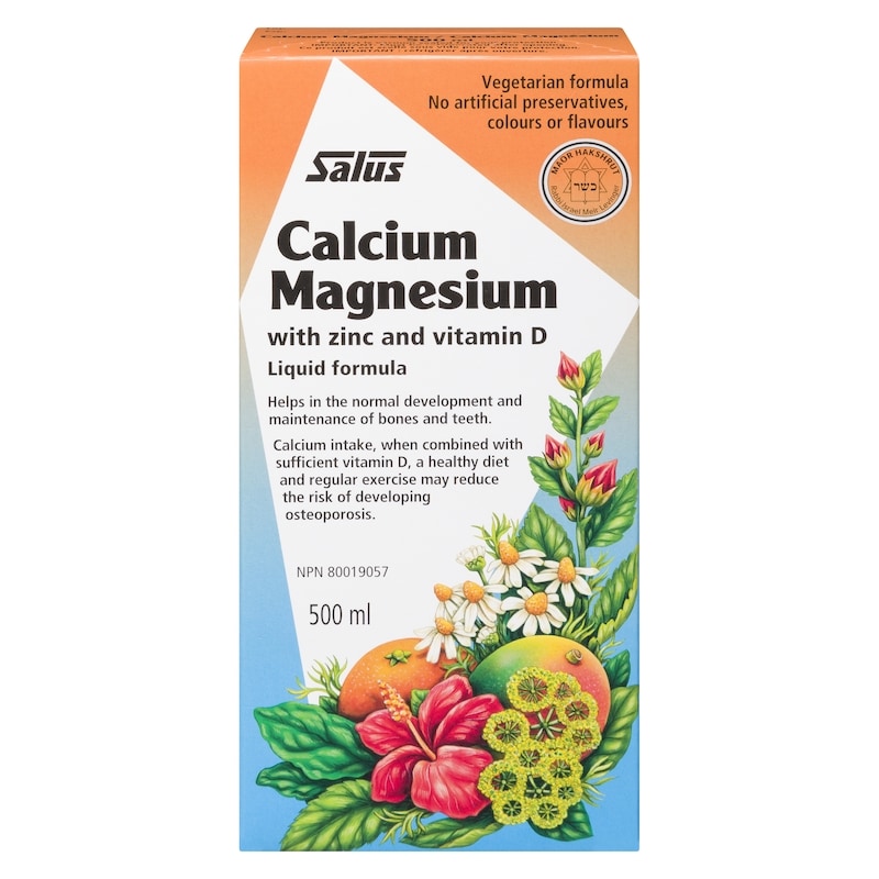 Calcium Magnesium With Zinc And Vitamin D Liquid Formula