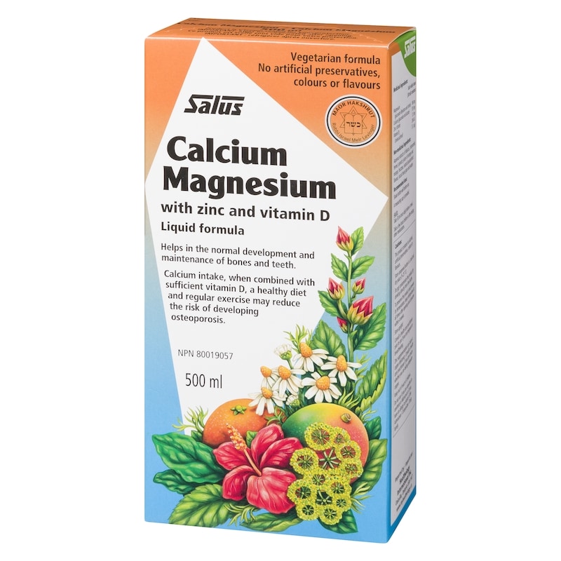 Calcium Magnesium With Zinc And Vitamin D Liquid Formula