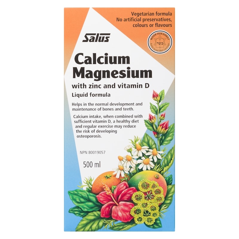 Calcium Magnesium With Zinc And Vitamin D Liquid Formula