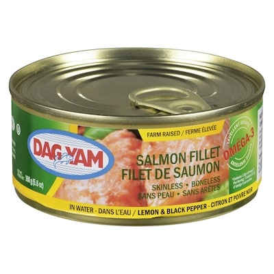 Dagim Salmon Fillet Lemon & Black Pepper 170 g, $6.46/100g
