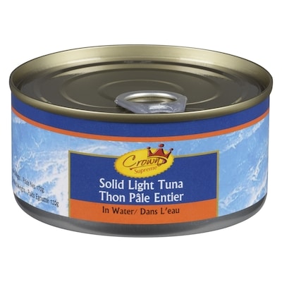 Crown Prince Thon entier dans l’eau casher 170 g, 2,23 $/100g