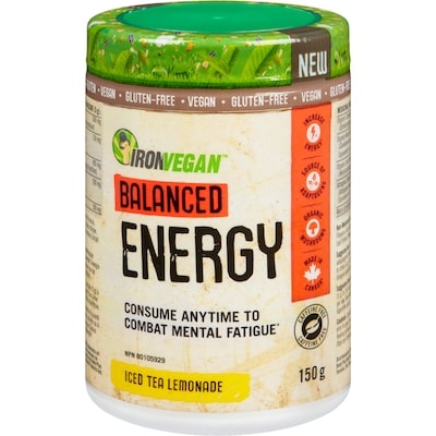 Iron Vegan Iced Tea Lemonade 150 g, $23.23/100g