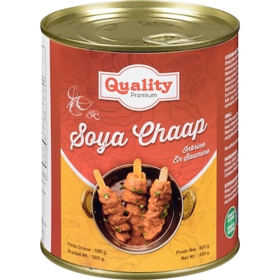 Quality Soya Chaap 800 g, $0.75/100g