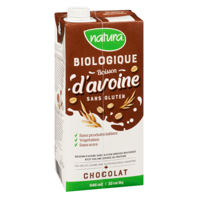Boisson d'avoine bio SG enrichie choco