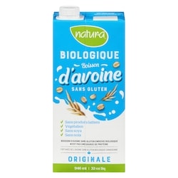 Natura Boisson d'avoine bio SG enrichie orig. 946 ml, 0,21 $/100ml