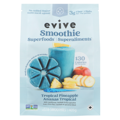 Evive Smoothie Cubes Saphir 405 g, 2,71 $/100g