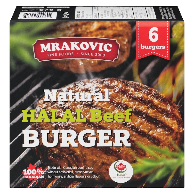 Burger Natural Halal Beef