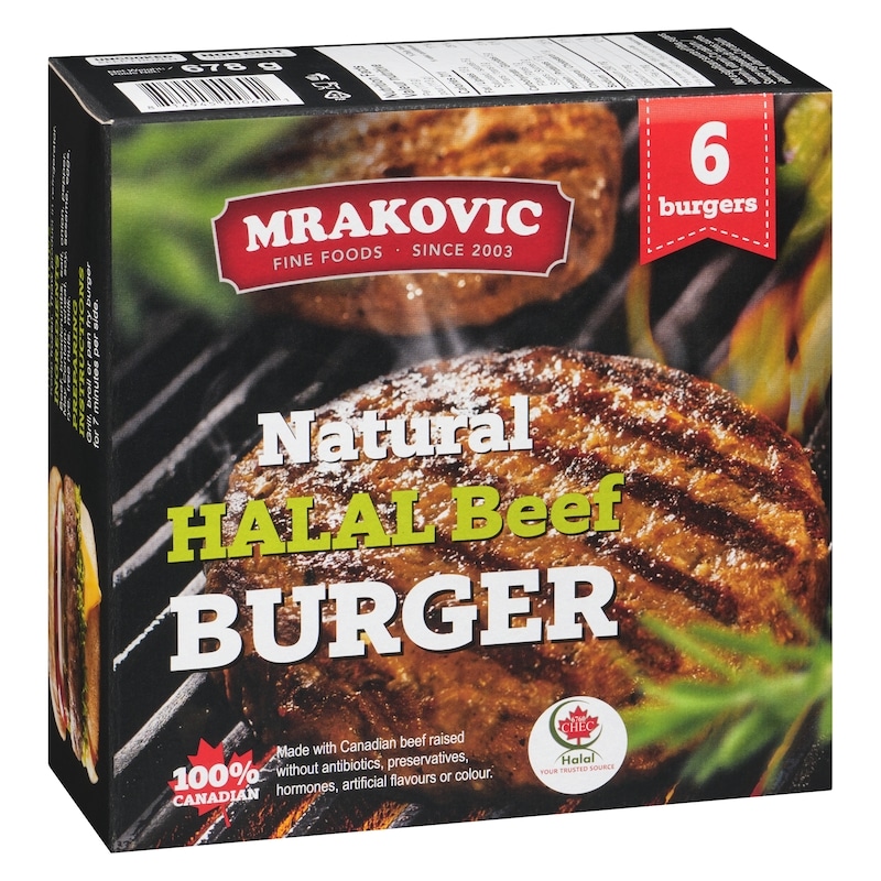 Burger Natural Halal Beef