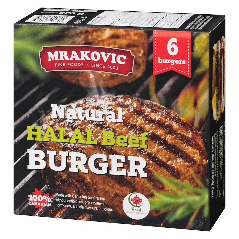 Burger Natural Halal Beef