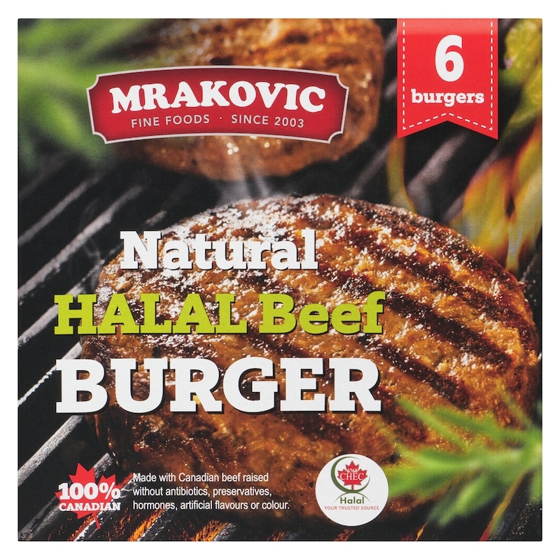Burger Natural Halal Beef