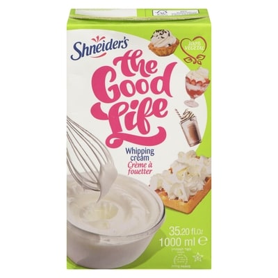 Shneider's Whipping Cream  1000 ml, $0.90/100ml