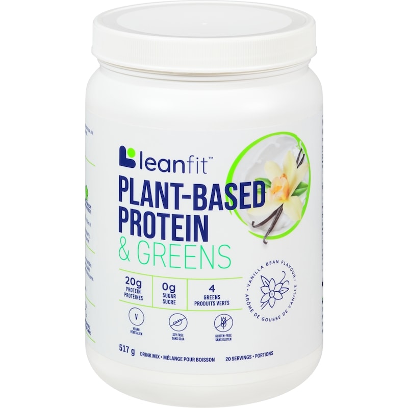 Vanilla Bean Flavour Plant-Based Protein & Greens Drink Mix
