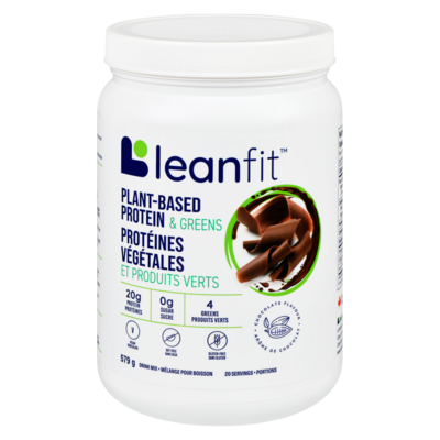 Leanfit Protein & Greens - Chocolate  579.7 g, $4.83/100g