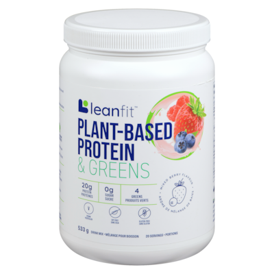 LeanFit Protéines & Verts - Baies 533.7 g, 5,06 $/100g