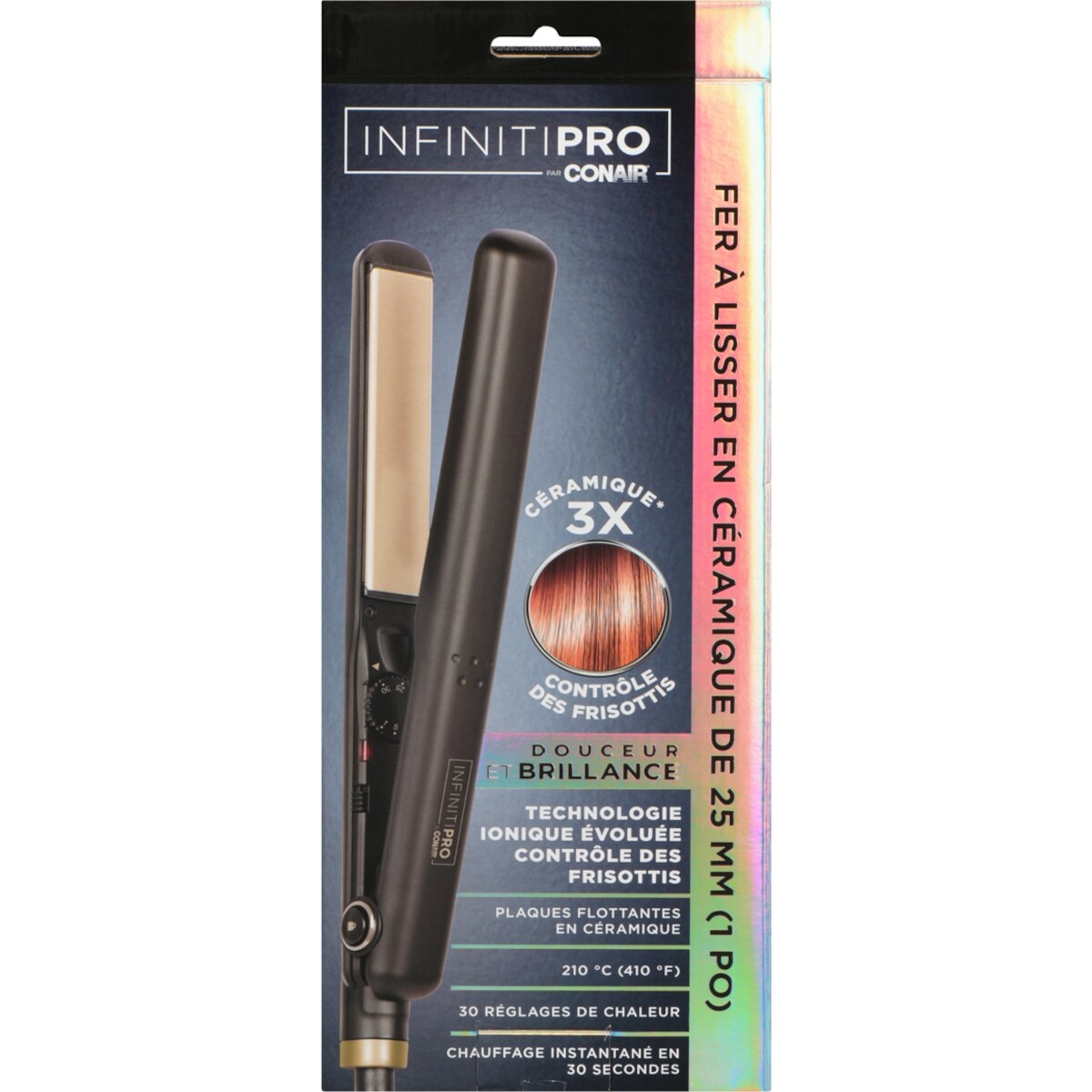 Conair Infiniti pro fer à lisser en céramique de 25 mm 1 po 1 ea, 37,99 $/1ch
