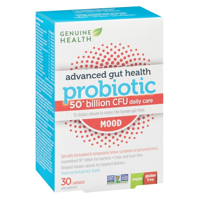 50 Billion Cfu Daily Care Mood Advanced Gut Health Probiotic