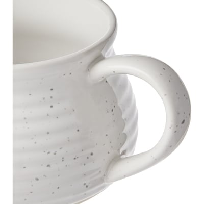 Tasse à soupe artisanale en céramique