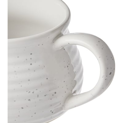 Tasse à soupe artisanale en céramique