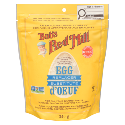 Bobs Red Mill Egg Replacer  340 g, $2.20/100g