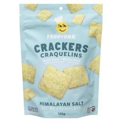 Freeyumm Himalayan Salt Crackers 120 g, $4.99/100g