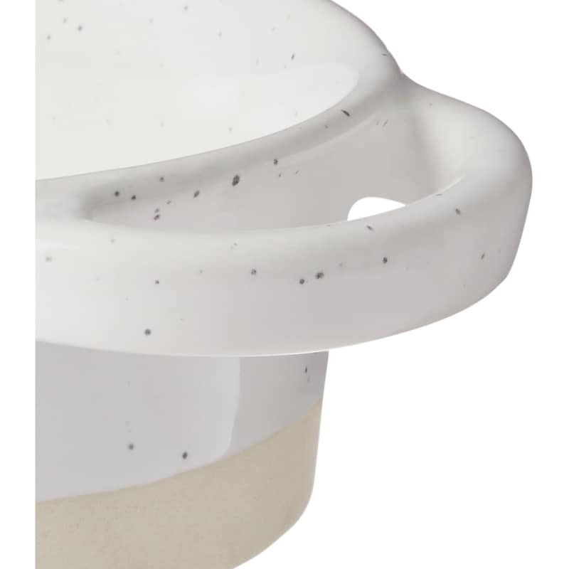 Speckled Artisanal Ceramic 2QT Oval Baker