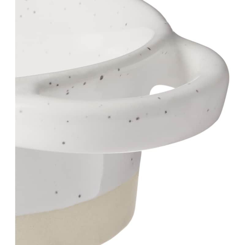 Speckled Artisanal Ceramic 2QT Oval Baker