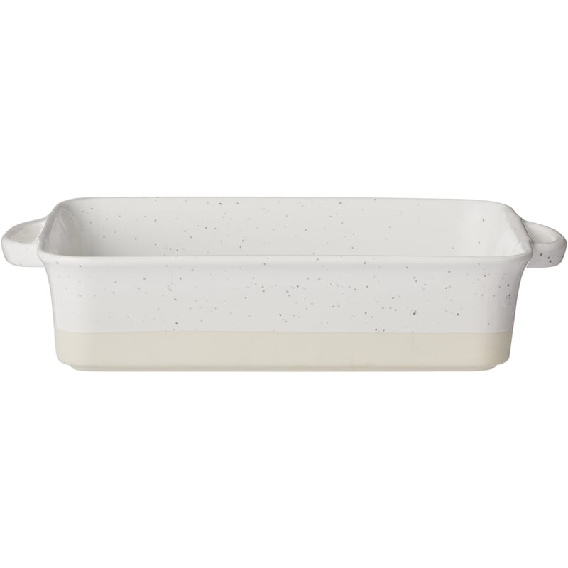 Speckled Artisanal Ceramic 3.5QT Rectangular Baker
