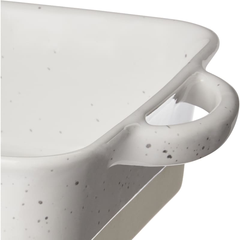 Speckled Artisanal Ceramic 3.5QT Rectangular Baker