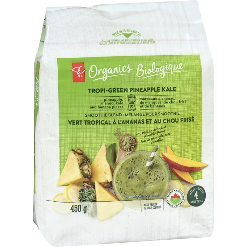 Tropi-Green Pineapple Kale Smoothie Blend