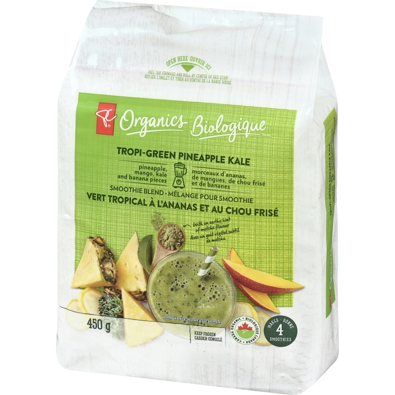 Tropi-Green Pineapple Kale Smoothie Blend