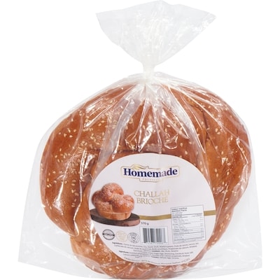 Homemade Kosher Challah Brioché 570 g, $0.70/100g