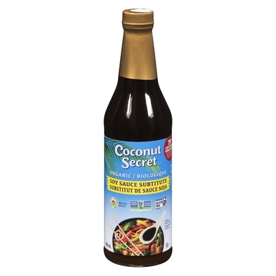 Coconut Secret Substitut de sauce soja biologique 500 ml, 3,20 $/100ml