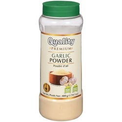 Quality Garlic Powder Jar 400 g, $0.69/100g