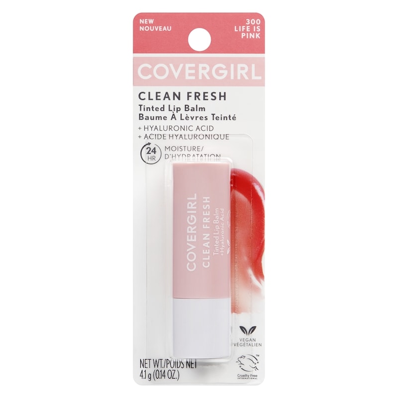 Clean Fresh Tinted Lip Balm 300 Life Is Pink
