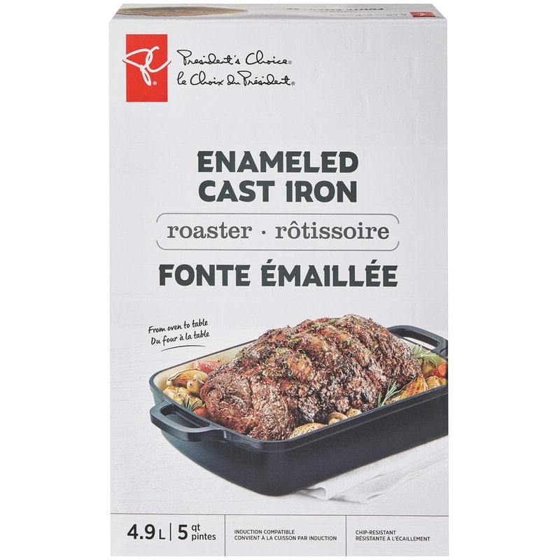 Enameled Cast Iron Roaster