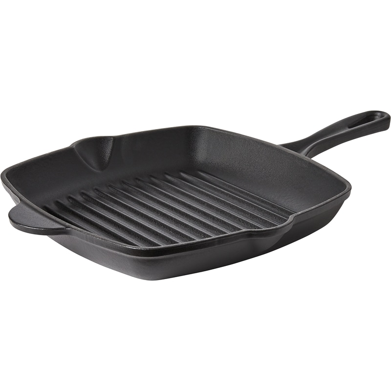 Enameled Cast Iron Grill Pan
