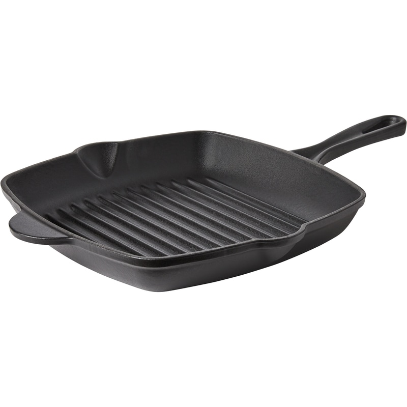 Enameled Cast Iron Grill Pan