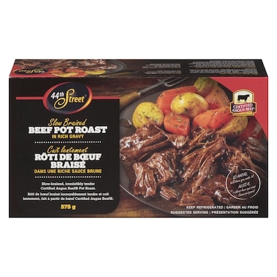 44th Street Beef Pot Roast 575 g, $3.30/100g