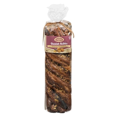 Crown Kosher Danish Babka Chocolate And Walnut Brioche Cake 500 g, $2.60/100g