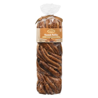 Crown Kosher Cinnamon And Raisin Brioche Cake Danish Babka 500 g, $2.60/100g
