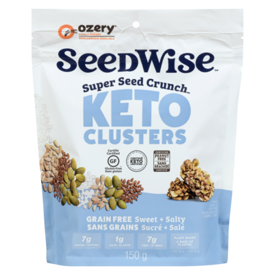 Ozery's Sweet + Salty Super Seed Crunch 150 g, $4.33/100g